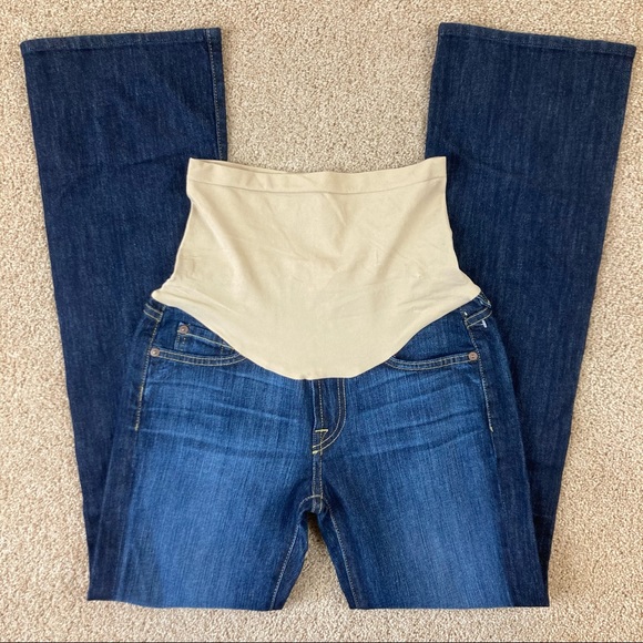 7FAM Boot Cut Maternity Jeans 29 Petite - Picture 15 of 15